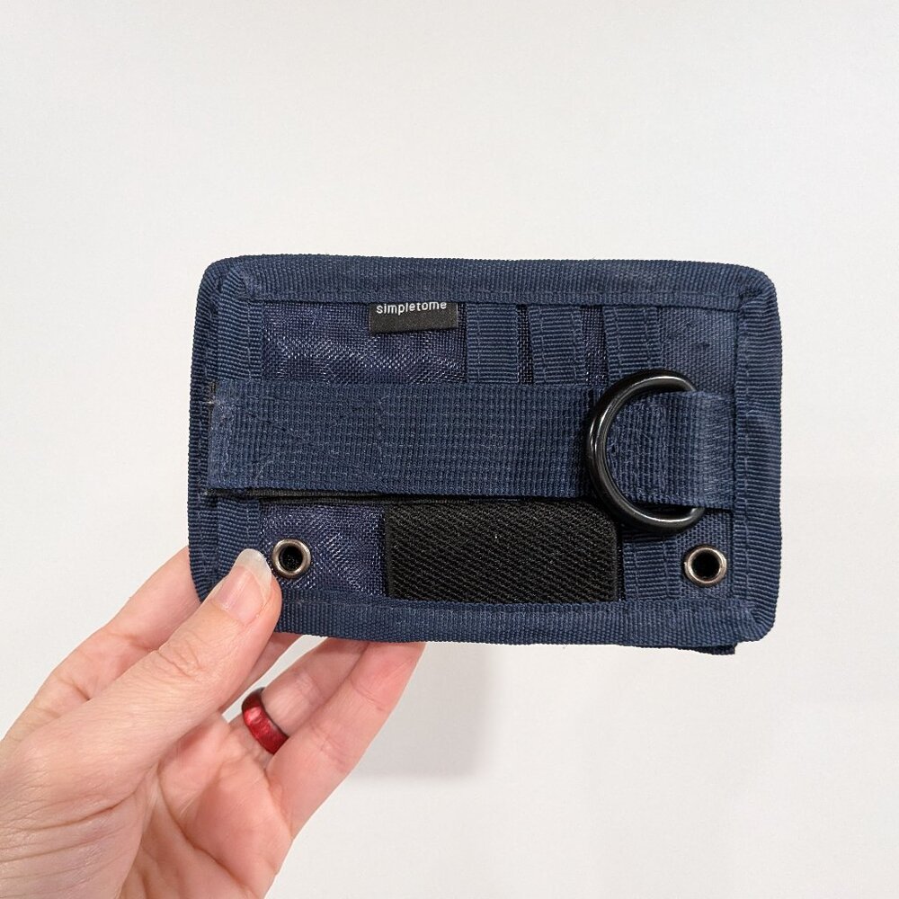 *3/$10* Simpletome Tactical ID Card Holder Navy Blue